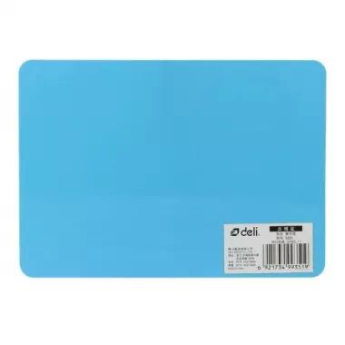 得力9351书写垫板 复写板 塑料垫板（174x123mm) 得力垫板 彩色环保PP