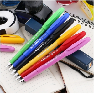 施耐德(Schneider) BK402 学生钢笔/墨水笔 黑/蓝/黄/红/粉/绿
