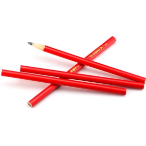 长城555木工铅笔 扁芯铅笔 素描笔 打稿写生铅笔木工笔
