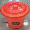 育兴B27带盖小水桶 25cm
