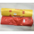 36cm红色/黄色厚型塑料袋（旁边有字）