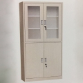 福宝 YH0062 等体玻璃柜（白樱桃木）H1800*W850*D390mm