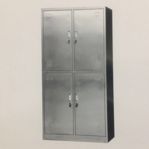 福宝 YH0190 不锈钢四门更衣柜 H1800*W900*D420mm