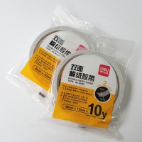 得力30405双面胶 12*10Y