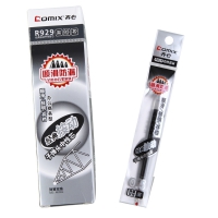 齐心R929按动中性笔芯（黑）0.5mm