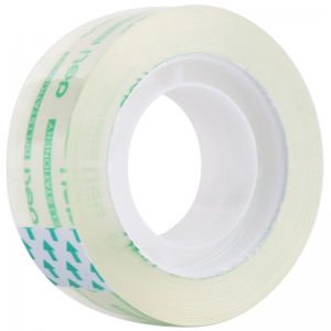 得力30065透明胶 18mm*30Y 8卷/条