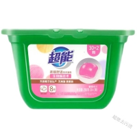 超能柔顺舒适洗衣凝珠 256g(30+2颗)馨香依兰