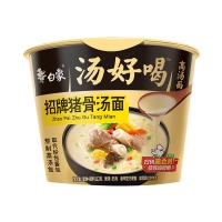 白象招牌猪骨汤面 112g 12桶/件