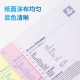 得力塞纳河N241-4(1/3)彩色打印纸 撕边(1000张/盒)