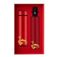 建党礼盒（保温杯+雨伞） 七一红色纪念品