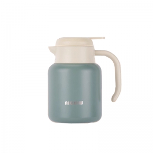 爱奇屋AI-D193茶多酚保温壶 1000ml 水墨绿/黑色